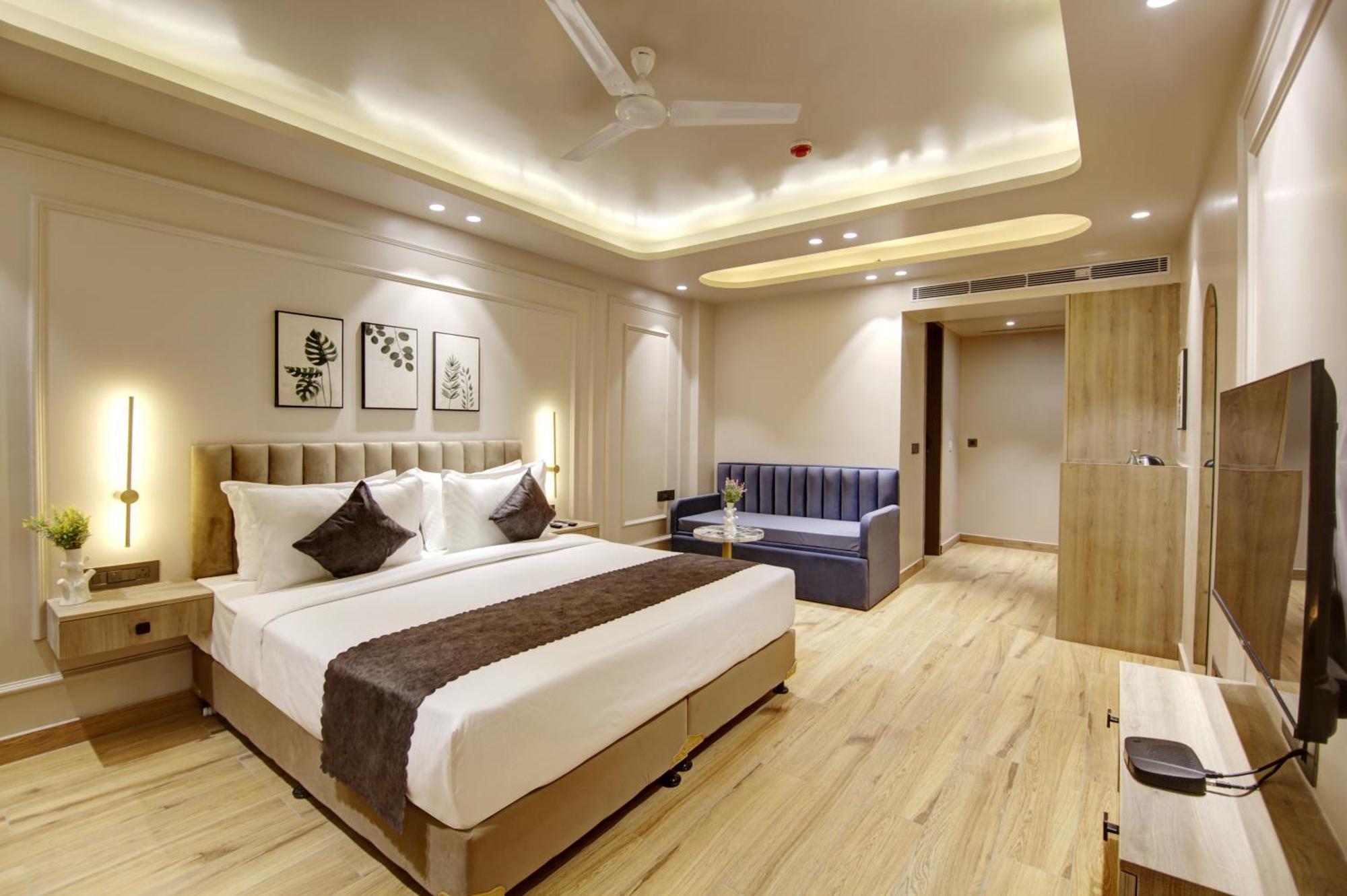Saltstayz Premier - Near Golf Course Road & Sector 57 Gurgaon Exterior foto