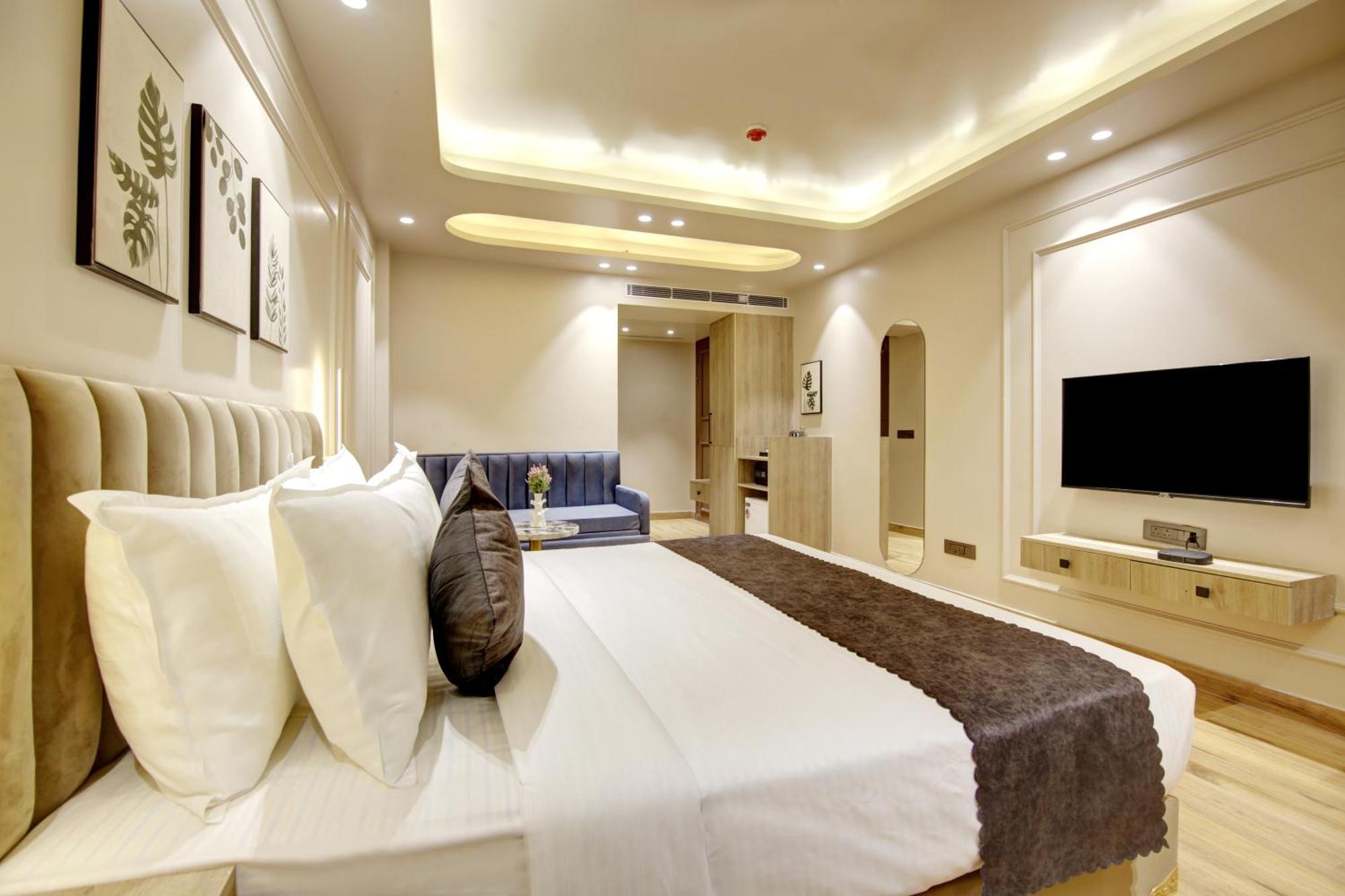 Saltstayz Premier - Near Golf Course Road & Sector 57 Gurgaon Exterior foto